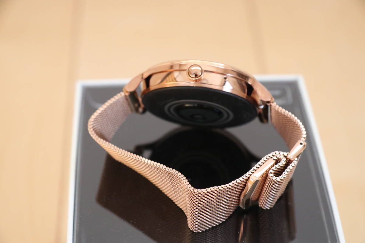 ★Fossil ローズゴールドトーン ステンレススチールメッシュ ジェネレーション5E FTW6068★_2
