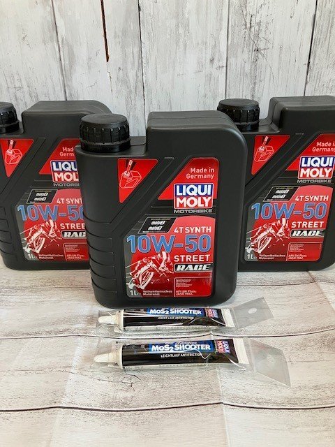  リキモリ LIQUIMOLY エンジンオイル Motorbike 4T Synth ストリートレース 10W-50 1L&times;3本 添加剤2個付(オイル)｜売買されたオークション情報、yahooの商品情報をアーカイブ公開 - オークファン オイル