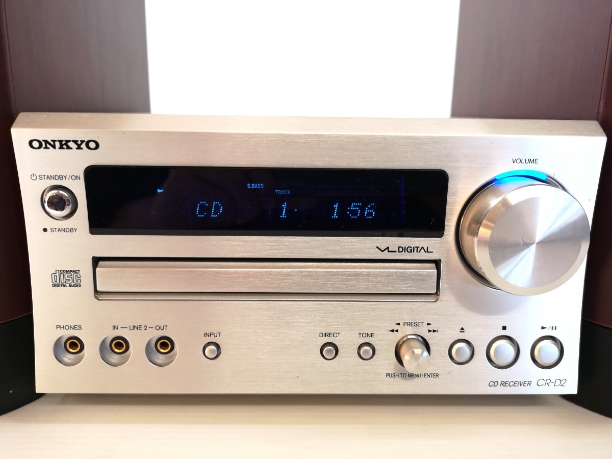 J15abil0240/ONKYO オンキョー CD RECEIVER CR-D2 12年製 CDレシーバー