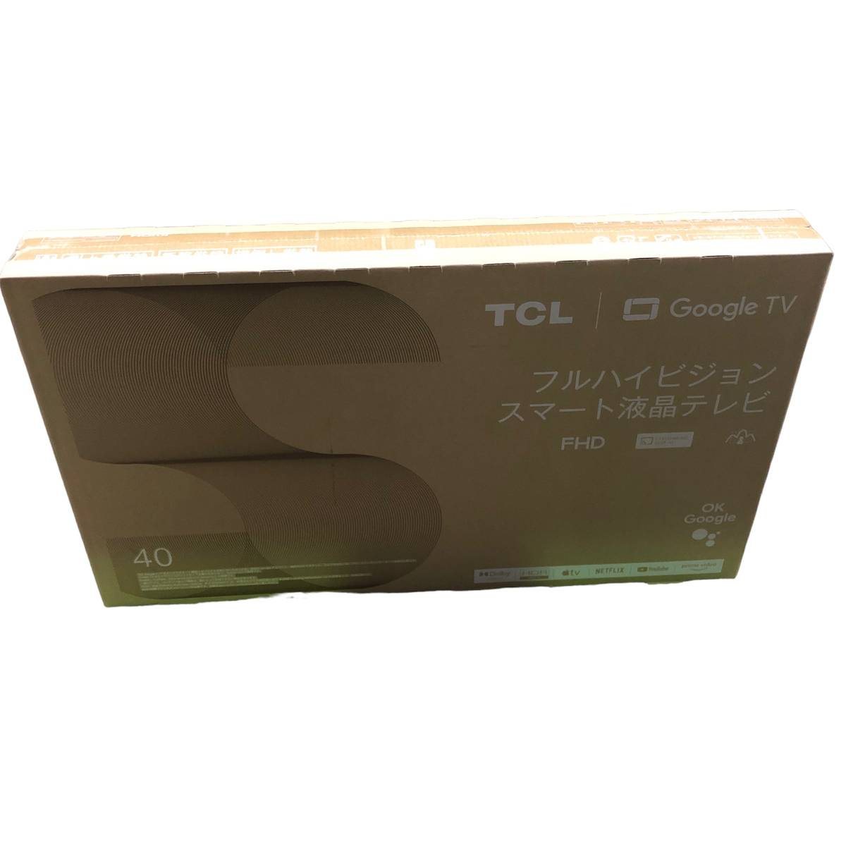 新品未開封】TCL 40S5402 smart対応フルハイビジョン液晶テレビ 【公式 