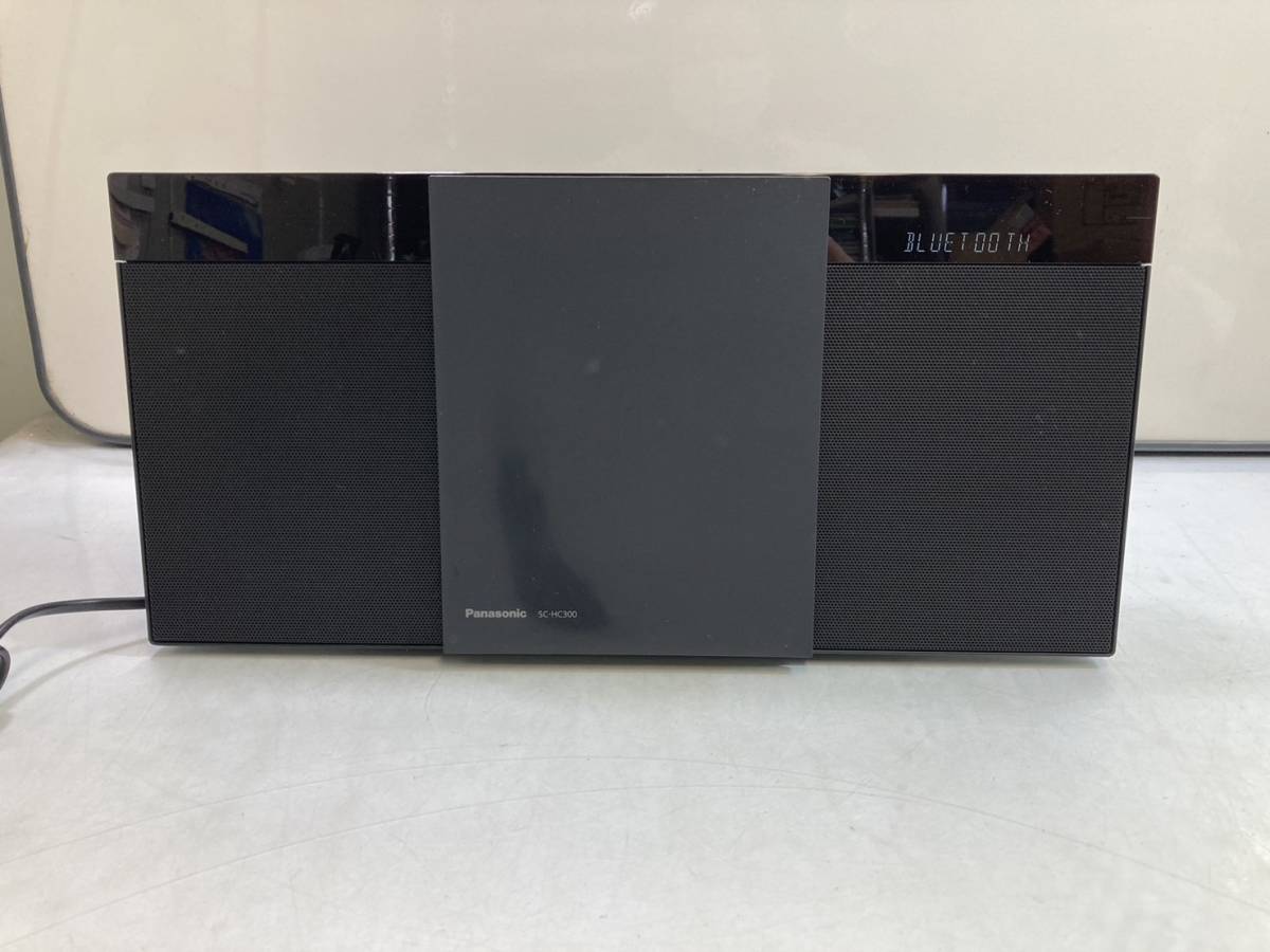 パナソニック SC-HC300-K コンパクトステレオシステム ブラック 【公式