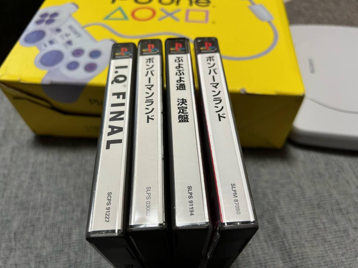 SONY ソニー PS One本体（SCPH-100） PS1 ソフト15本 動作品 現状品