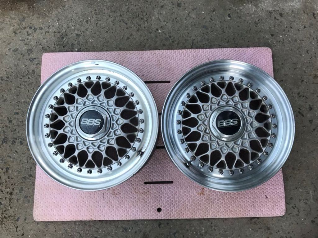 BBS RS242 6J PCD100 検 軽カー 軽トラ SSR RAYS WORK 旧車 