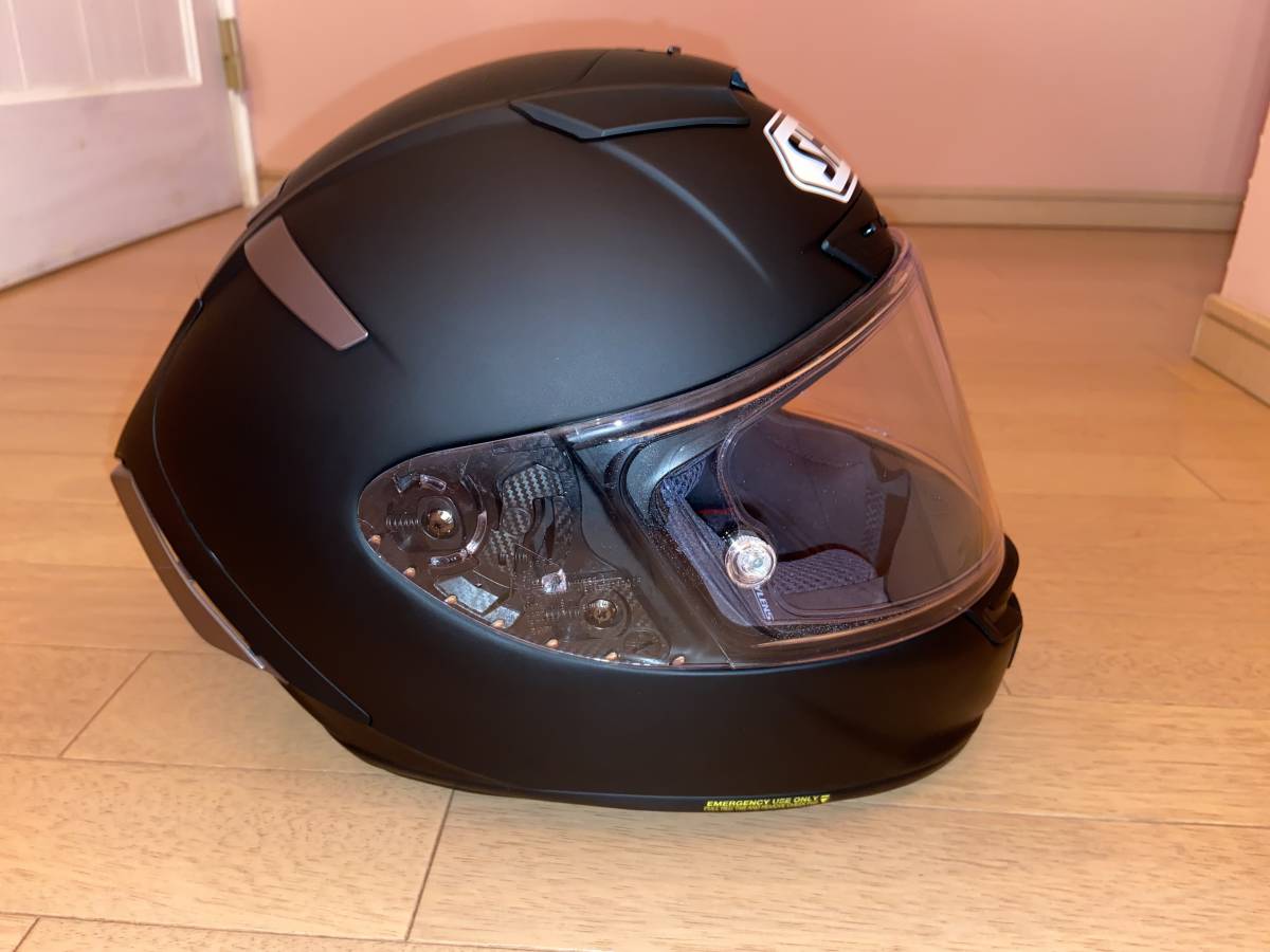 SHOEI フルフェイスヘルメット size M X-Fourteen X-14 マットブラック　美品X-Four teen_3
