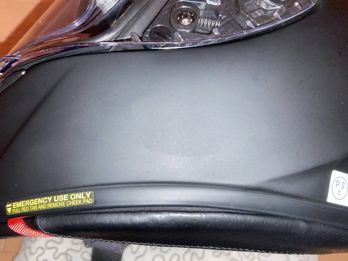 SHOEI フルフェイスヘルメット size M X-Fourteen X-14 マットブラック　美品X-Four teen_6