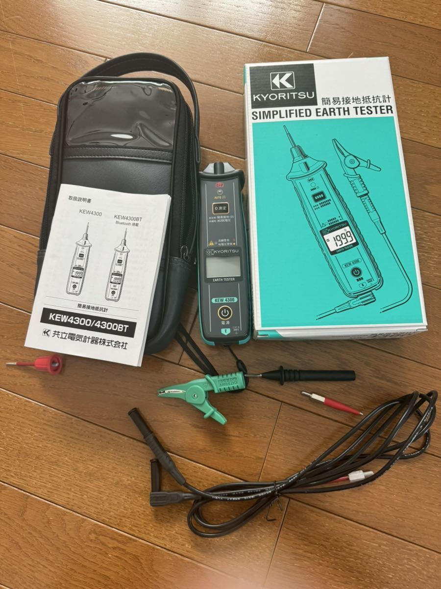 KYORITSU 4300 簡易アーステスター(2極法 KYORITSU 4300 簡易アーステスター(2極法