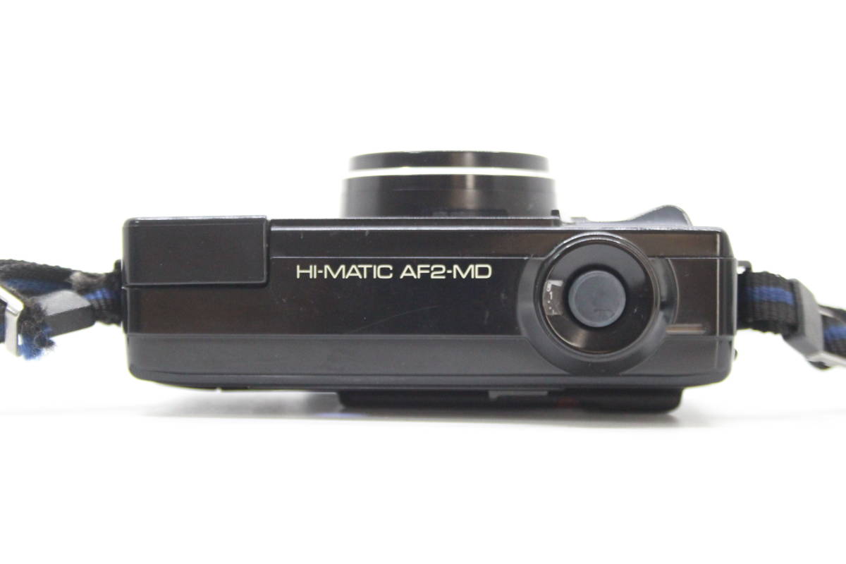 ★良品★MINOLTA ミノルタ HI-MATIC AF2-MD 38mm F2.8人気の単集点搭載コンパクトフィルムカメラ！ 希少な動作品！ #0211_2