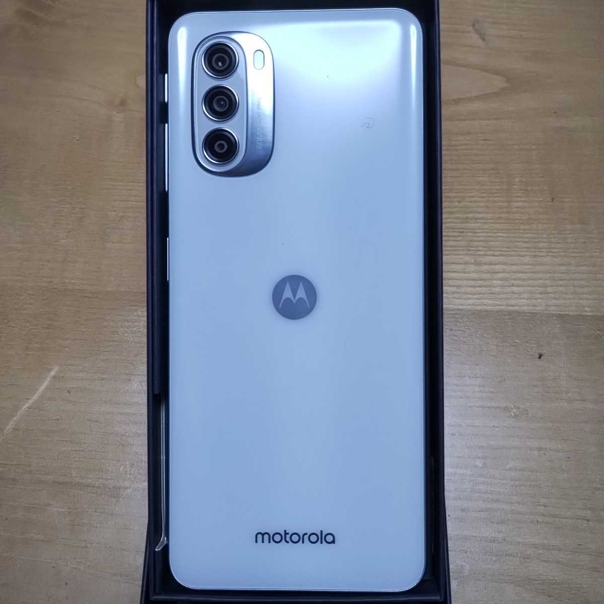 未使用 moto g52j 5G Motorola モトローラ スマホ (5G対応 / 6.8インチ / Felica機能/パールホワイト) SIMフリー Android 本体 おまけ付き_6
