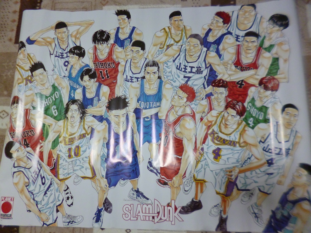 SLAM DUNK スラムダンク 井上雄彦 ポスター 88cm×64cm 桜木花道 流川楓