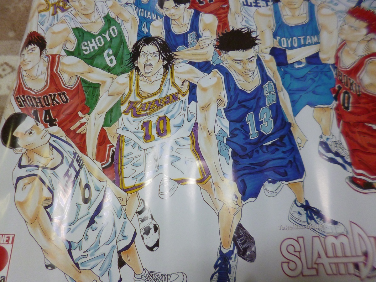 SLAM DUNK スラムダンク 井上雄彦 ポスター 88cm×64cm 桜木花道 流川楓