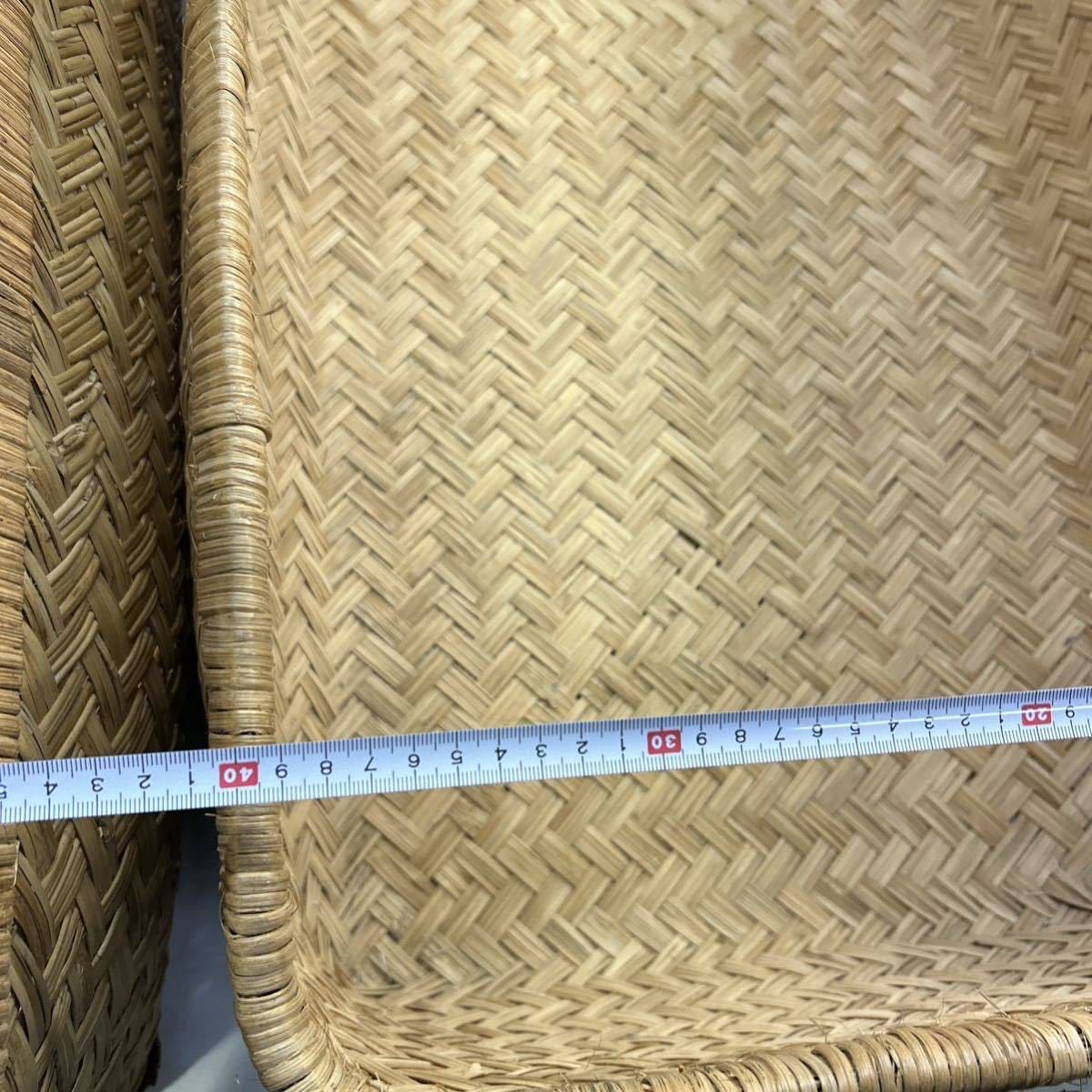 柳行李 やなぎごうり68.5cm 時代物 古民芸 古道具 籠 竹籠 収納用品