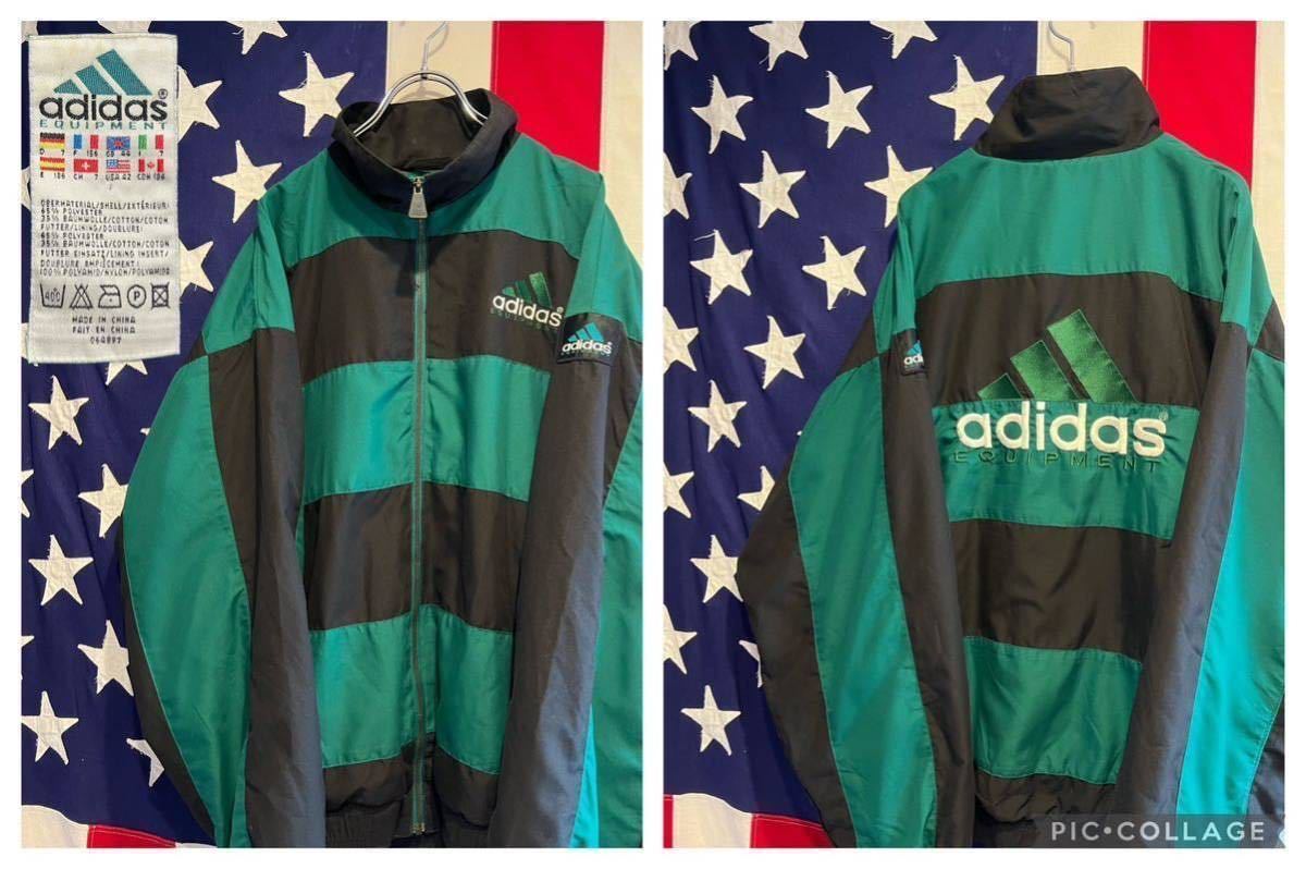 ☆90s☆adidas EQUIPMENT☆ウィンドブレーカー☆ジャケット☆ブルゾン 