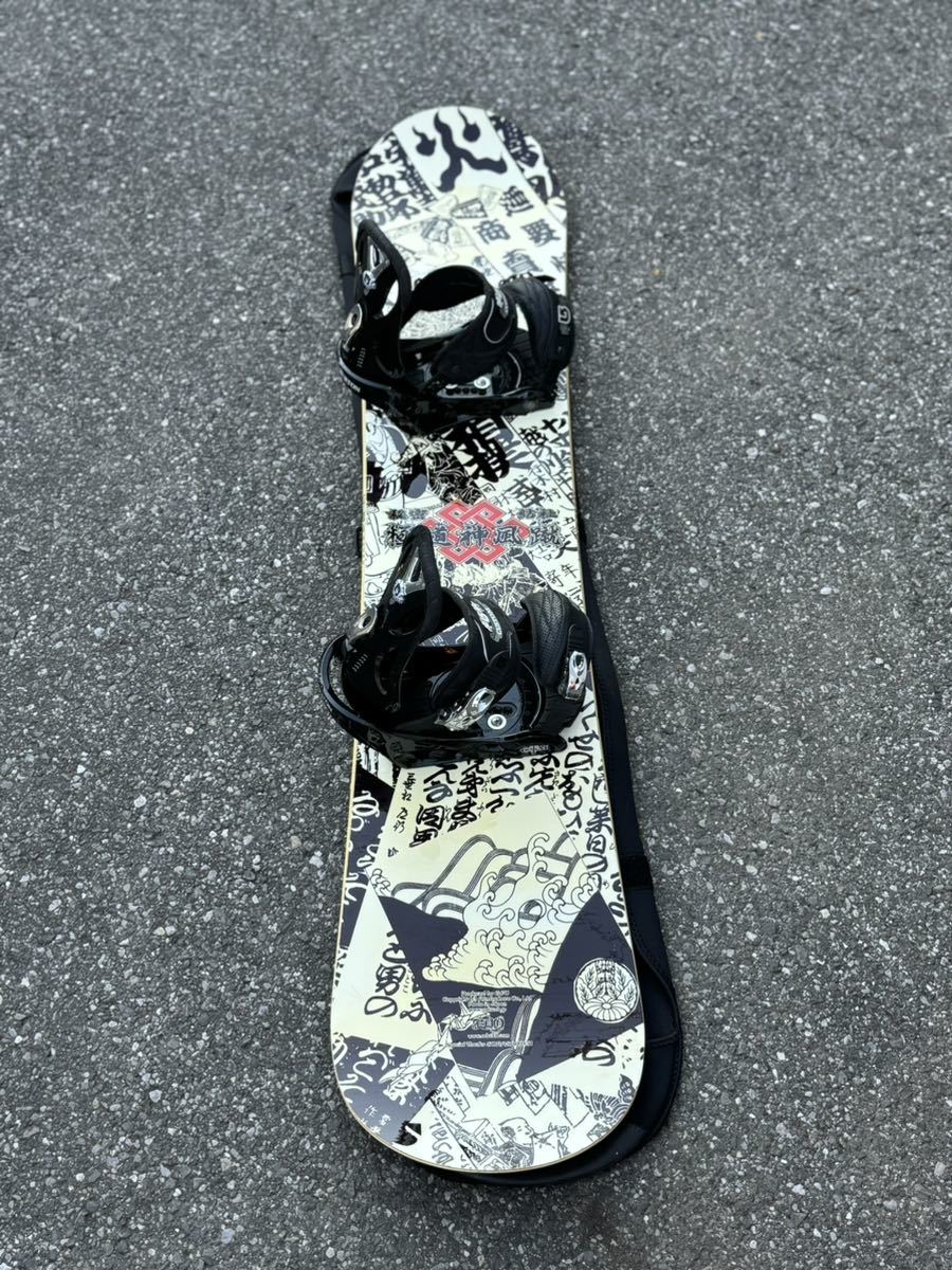 希少.激レア】極道神風蹴 スノーボード板