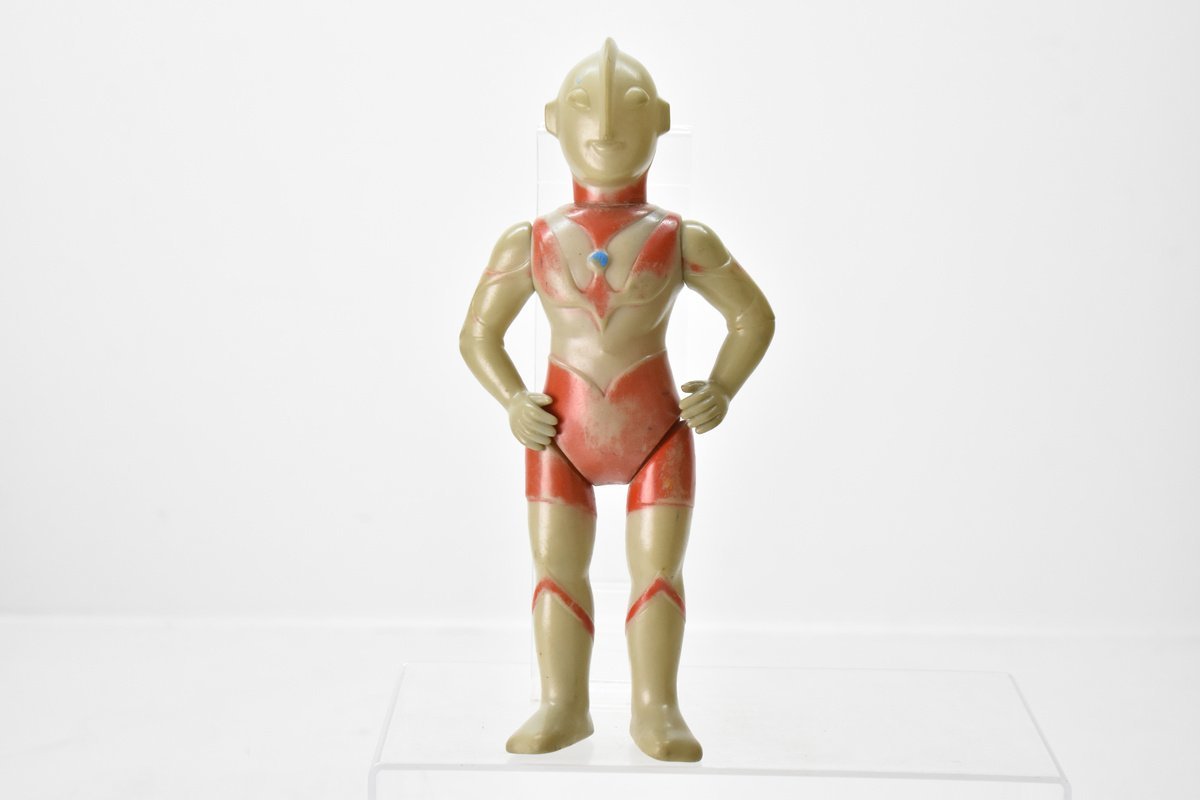 希少 マルサン 初期 ウルトラマン ソフビ 人形 約22cm [SAN][円谷プロ