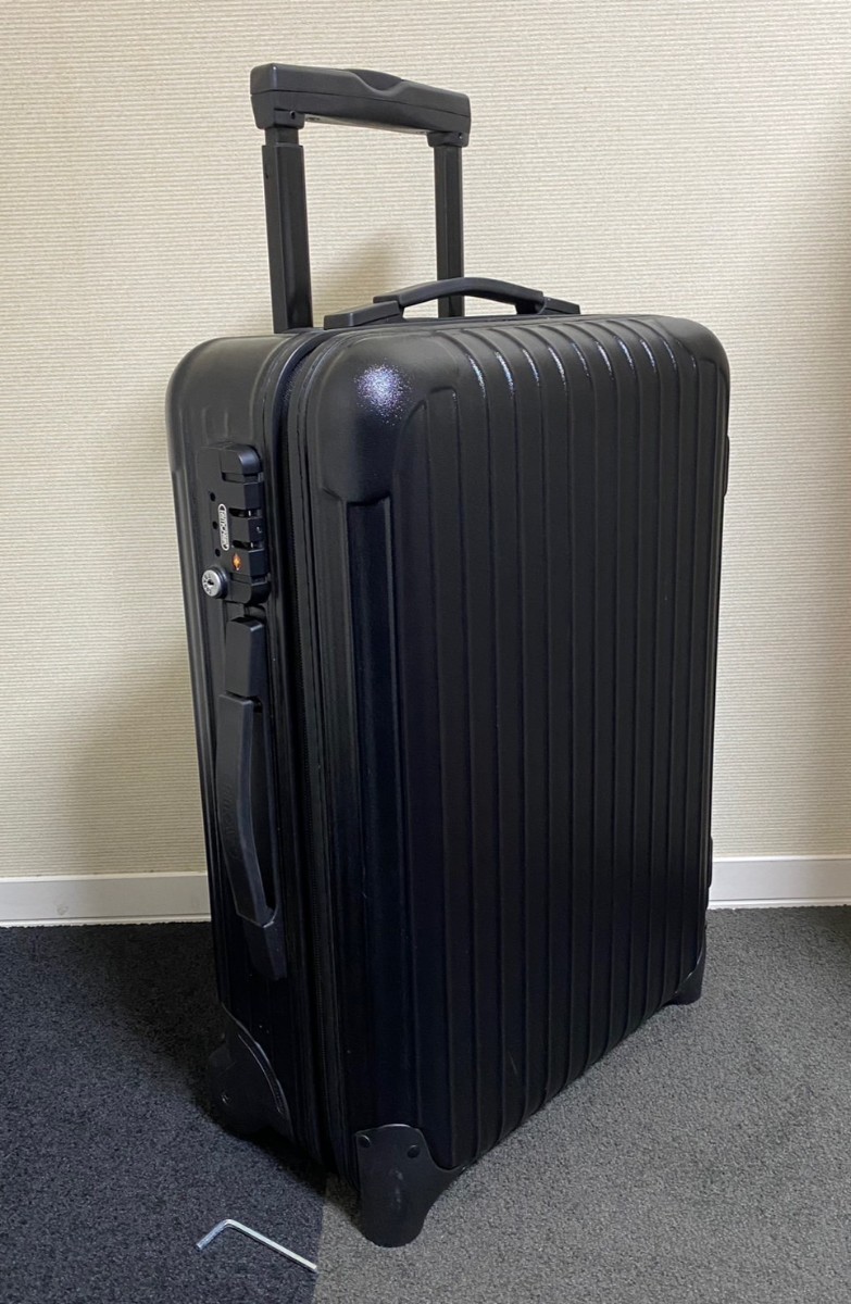 現状品 RIMOWA リモワ サルサ ブラック 黒 2輪 スーツケース キャリー ビジネス(リモワ)｜売買されたオークション情報、yahooの ...