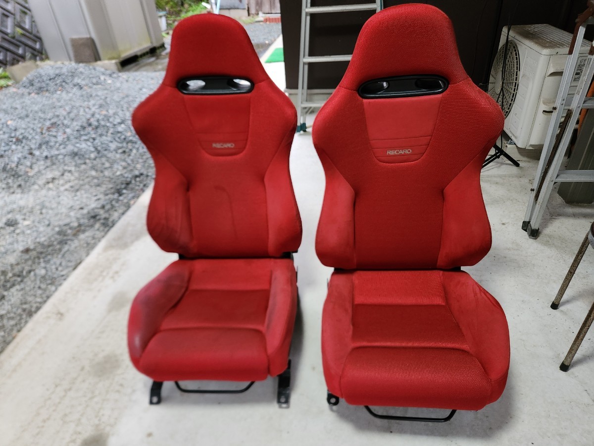 直接引取のみ！！ RECARO 赤 レカロシート SP-J EP3 シビック タイプR 