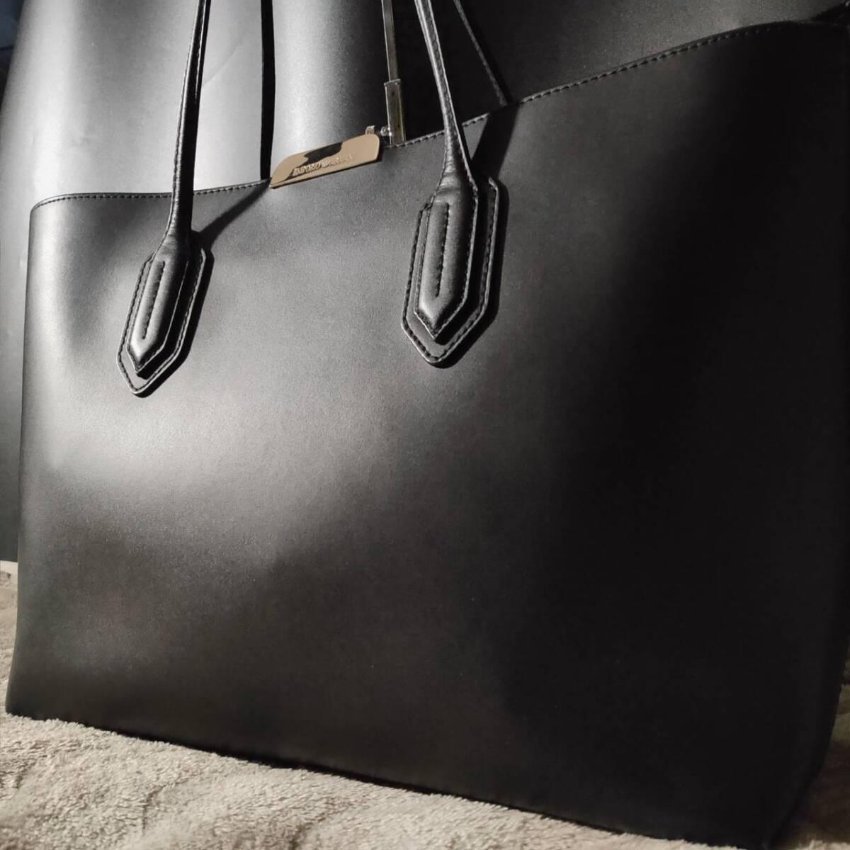 1円~【極美品】エンポリオアルマーニ EMPORIO ARMANI ビジネスバッグ