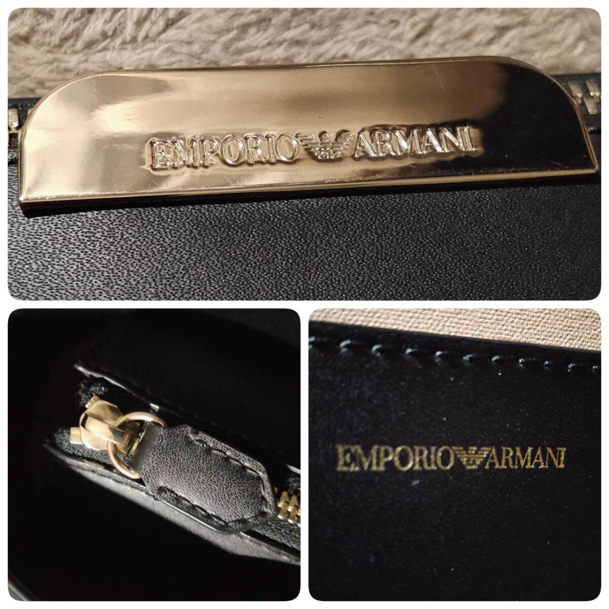 1円~【極美品】エンポリオアルマーニ EMPORIO ARMANI ビジネスバッグ