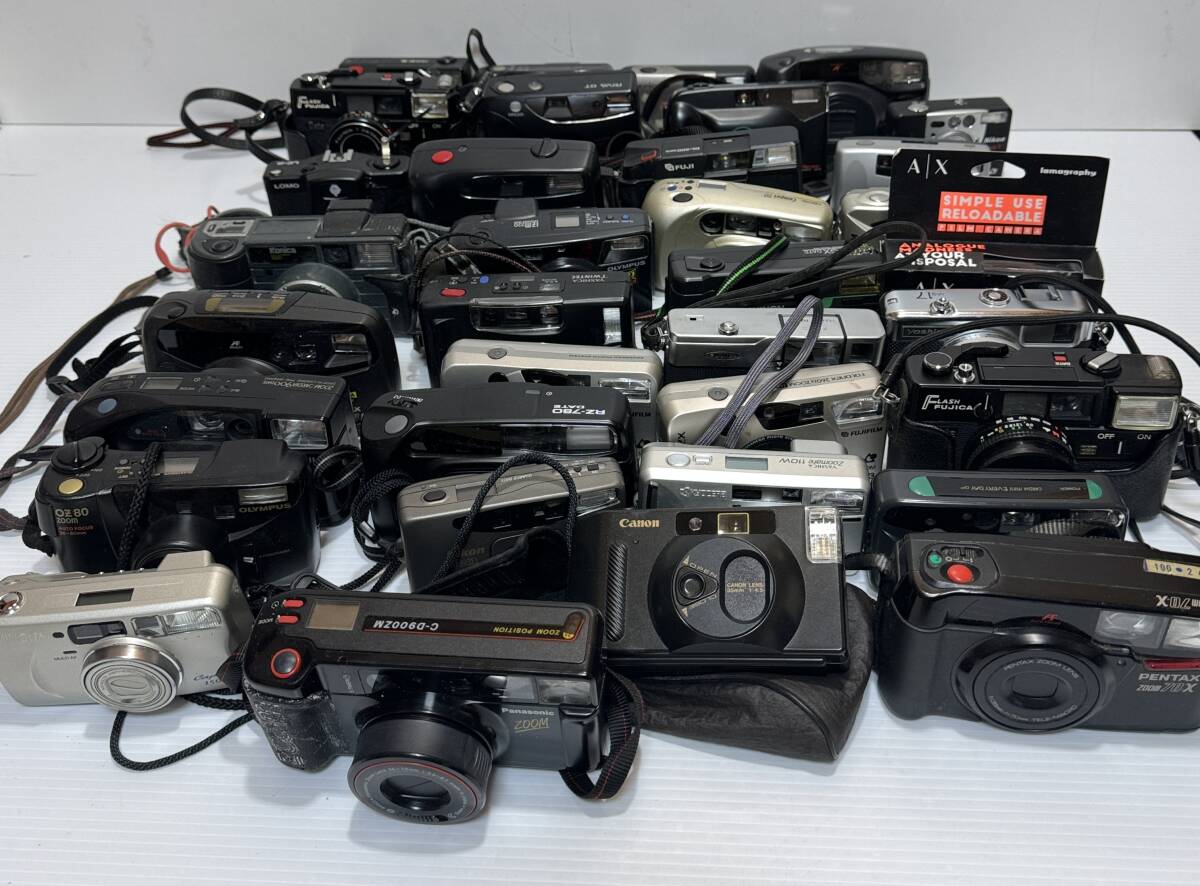 【動作未確認/現状品】　フィルムカメラまとめ売り_1