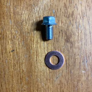 4サイクル　ジョグ　冷却水　エア抜き　ボルト　(エンジン上部) 90105-06896 ガスケツト