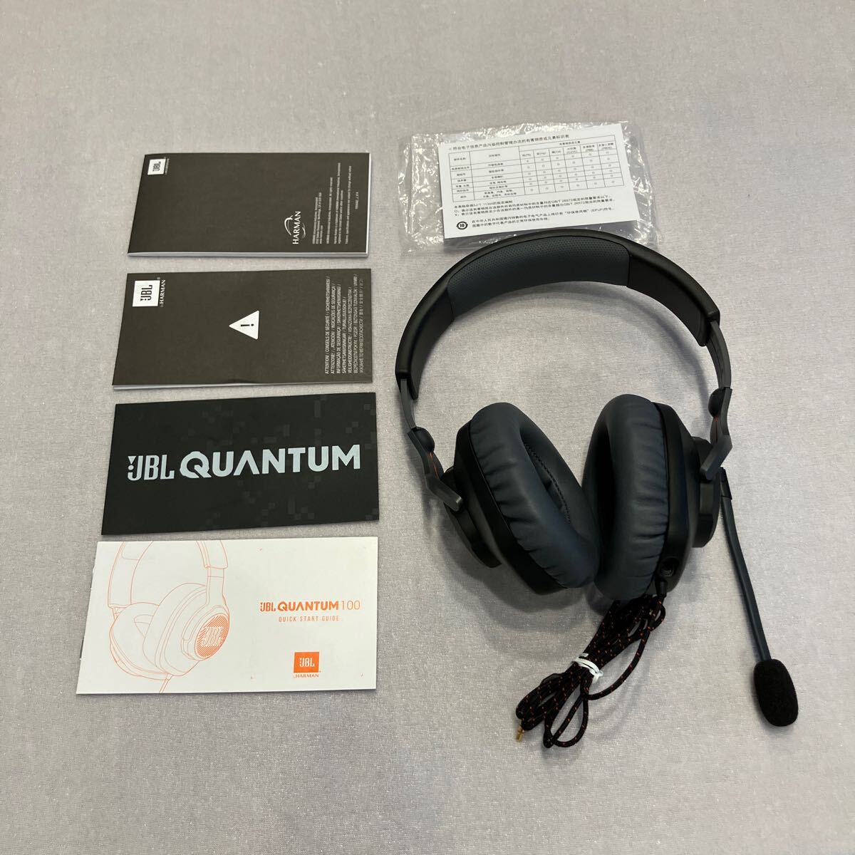 JBL QUANTUM 100 ゲーミングヘッドセット ヘッドホン 3.5MM接続_1