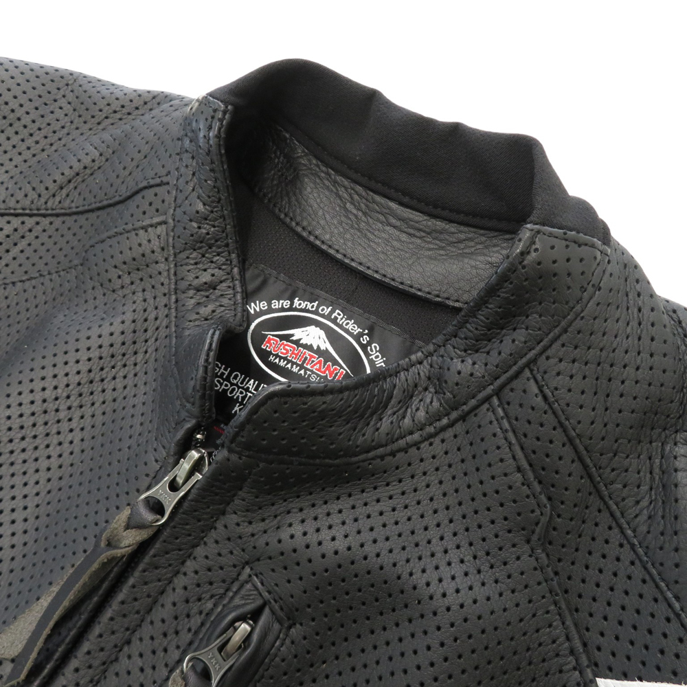 1円】KUSHITANI クシタニ K-0681ZM レザー スクリプトメッシュ