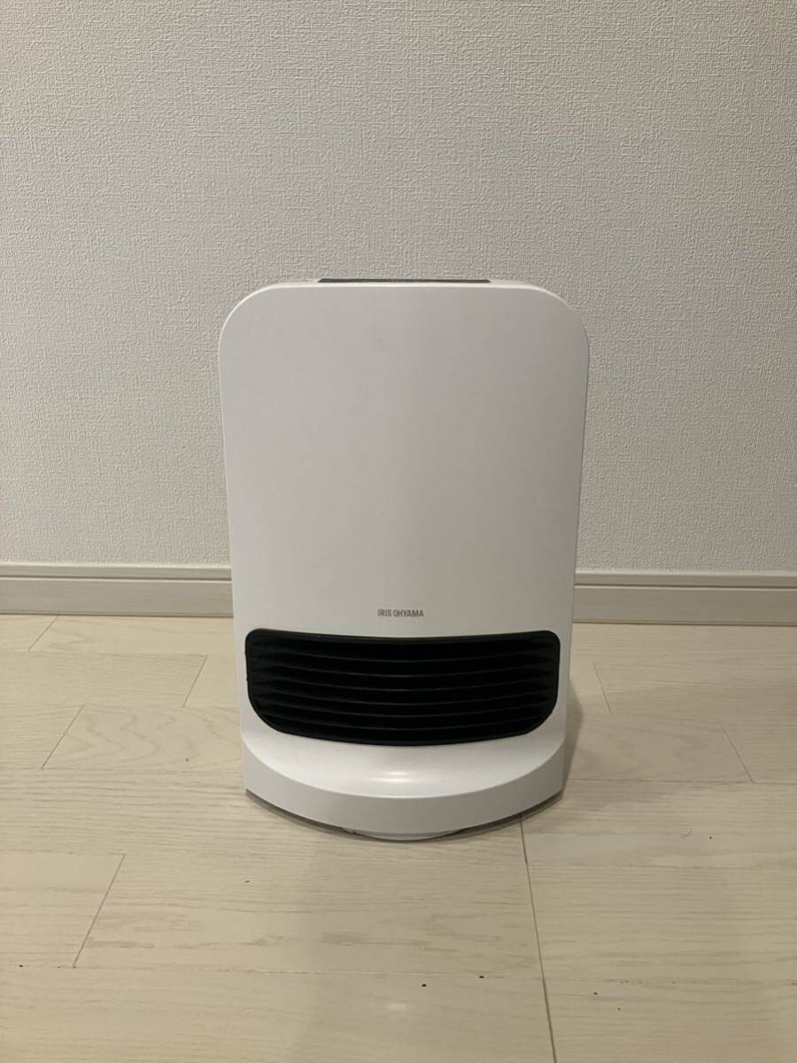 大風量首ふりセラミックファンヒーター アイリスオーヤマ セラミックファンヒーター IRIS OHYAMA 暖房器具 KCH-12TDSW1-W_1