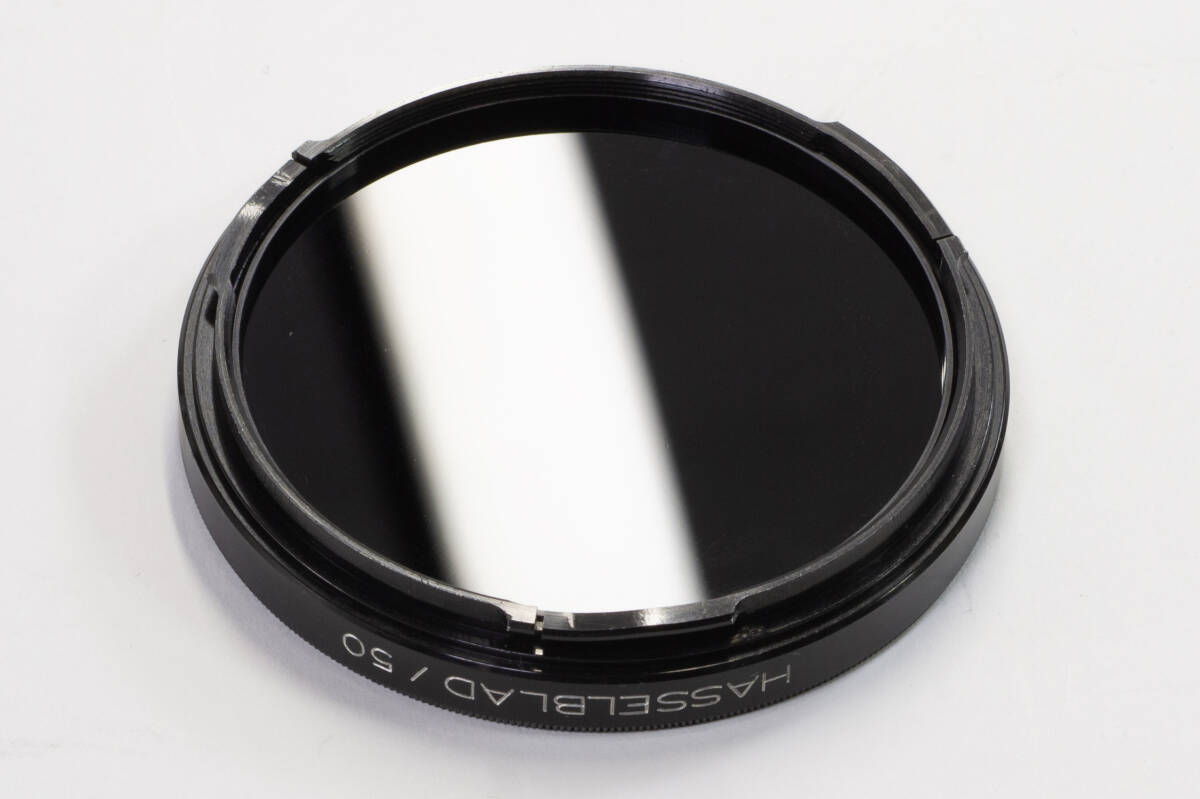 ★美品 hasselblad ハッセルブラッド　減光フィルター 50　lens filter 50 gray 64x【ケース・箱付き】_4