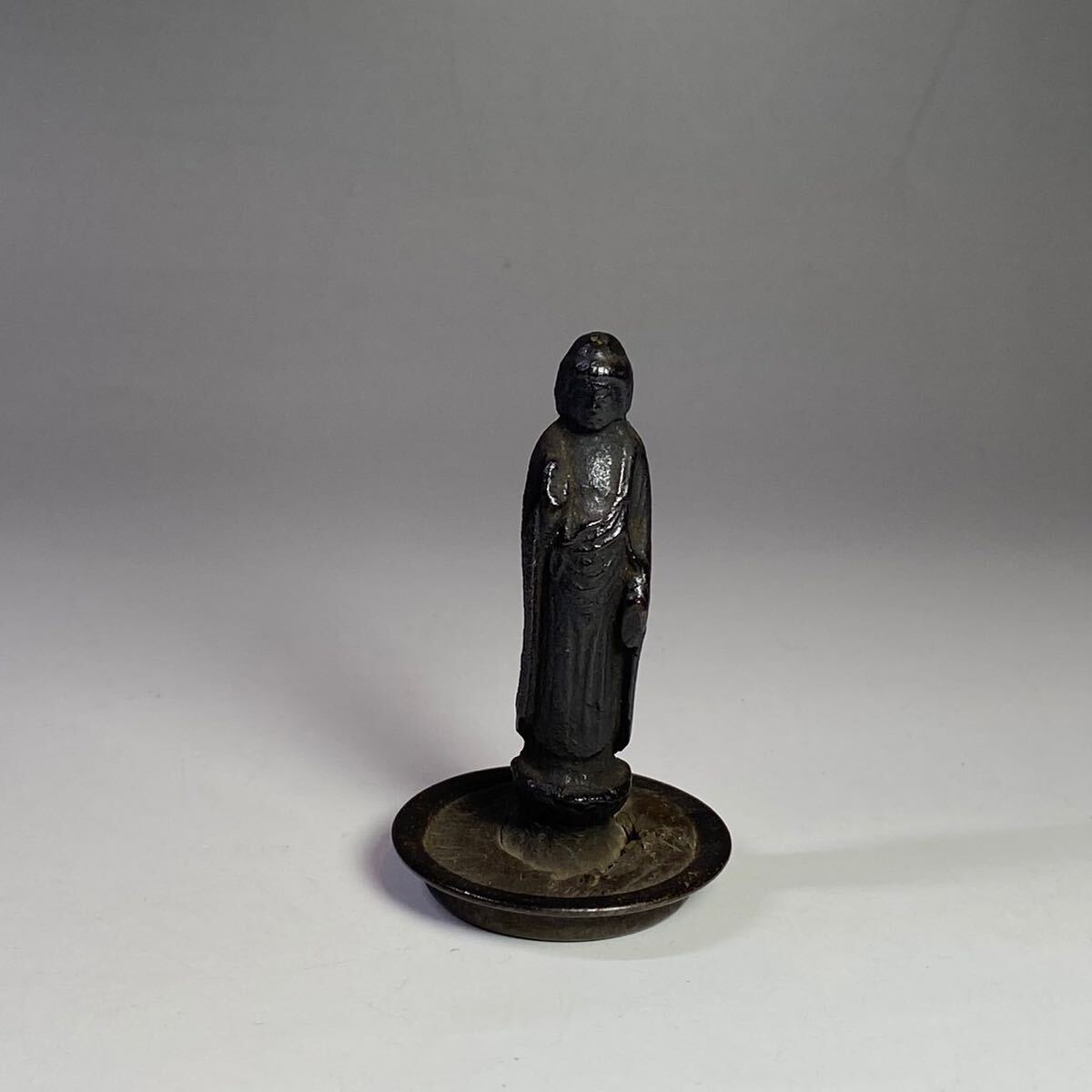 古銅 置物 仏像 仏教美術 銅製 銅器 古美術品 骨董品 時代物 懐中仏