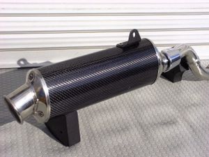 ◎トライアンフ デイトナ 955 カーボンマフラー（付属品有 純正オプション スリップオン