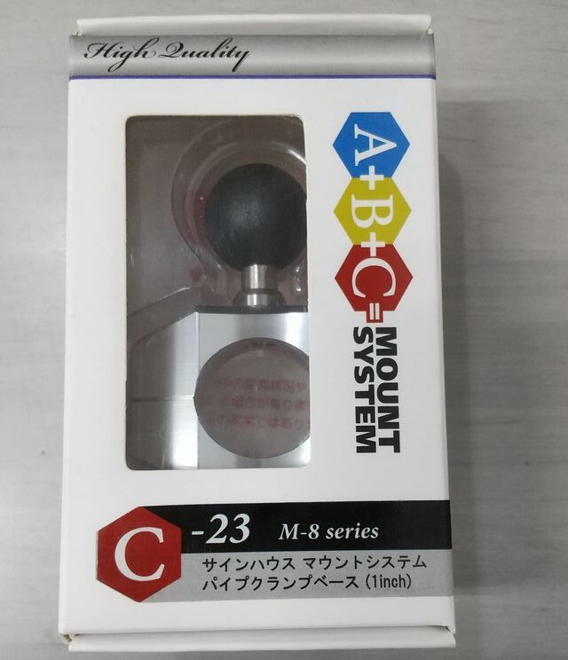 サインハウス マウントシステム パイプクランプベース 1インチ_1