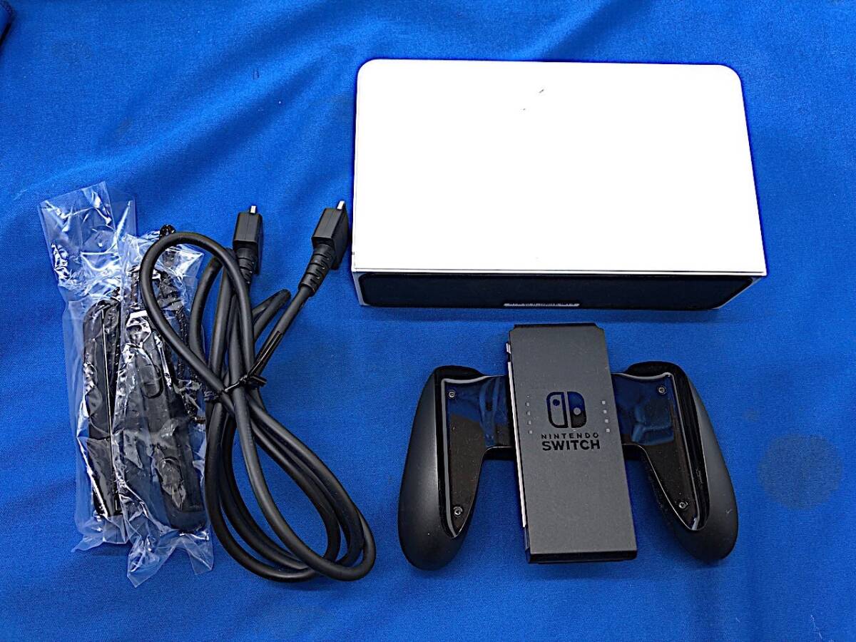 3/130【傷・汚れ有り】 NINTENDO SWITCH HEG-001 ホワイト 有機EL