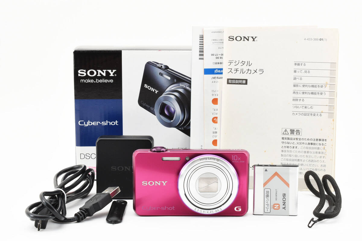 ☆元箱付き☆ SONY Cyber-shot DSC-WX170 ピンク コンパクトデジタル 