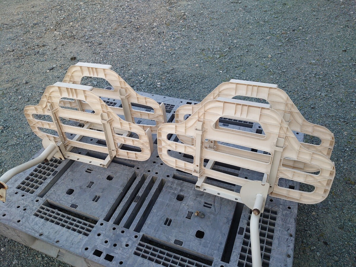 イセキ PQ4 さなえ 4条用 苗台 左右セット 苗置き台 苗乗せ台　フレーム マーカー付き 田植機 PQ パーツ 三重県から ISEKI_5