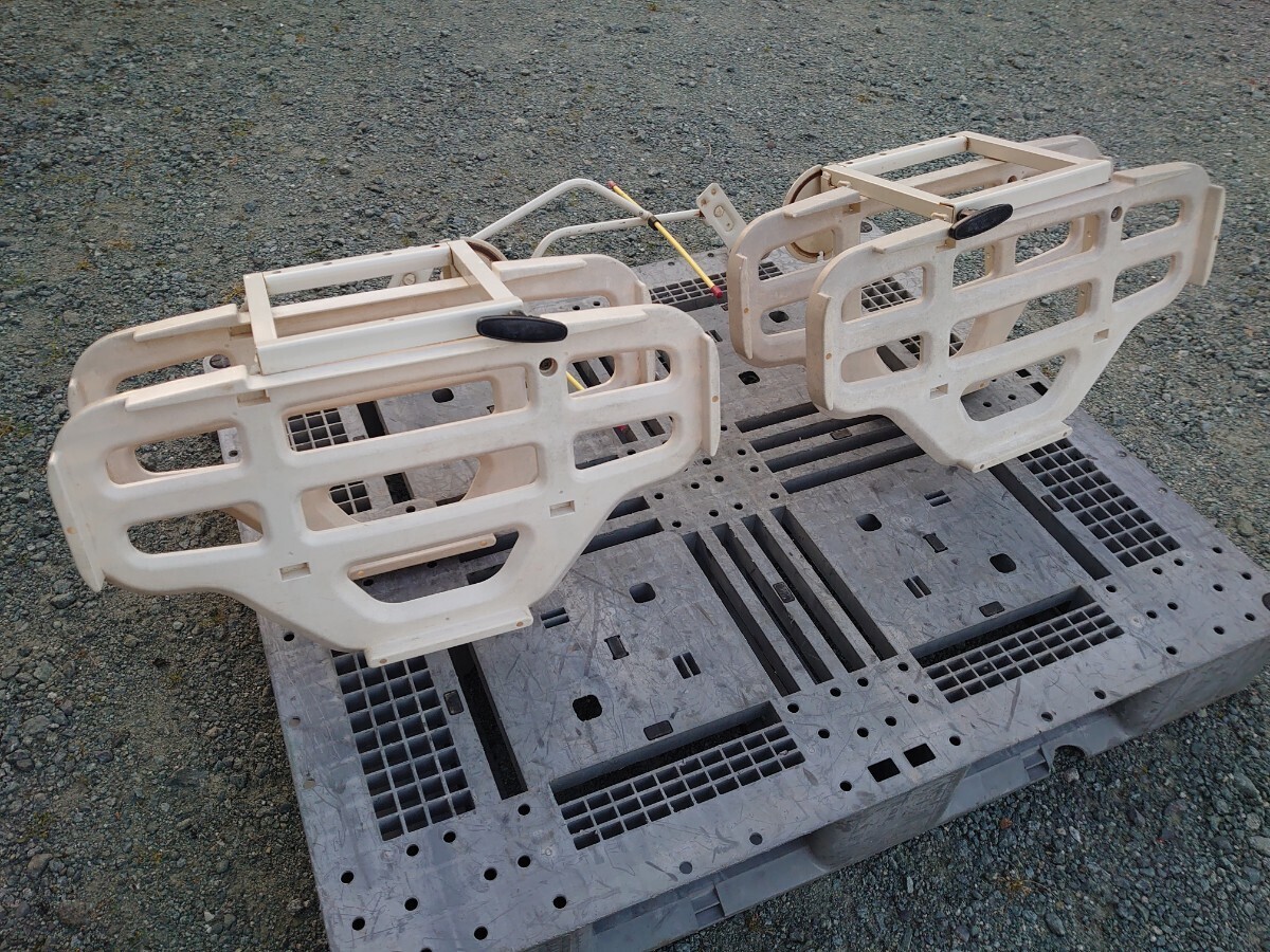 イセキ PQ4 さなえ 4条用 苗台 左右セット 苗置き台 苗乗せ台　フレーム マーカー付き 田植機 PQ パーツ 三重県から ISEKI_8