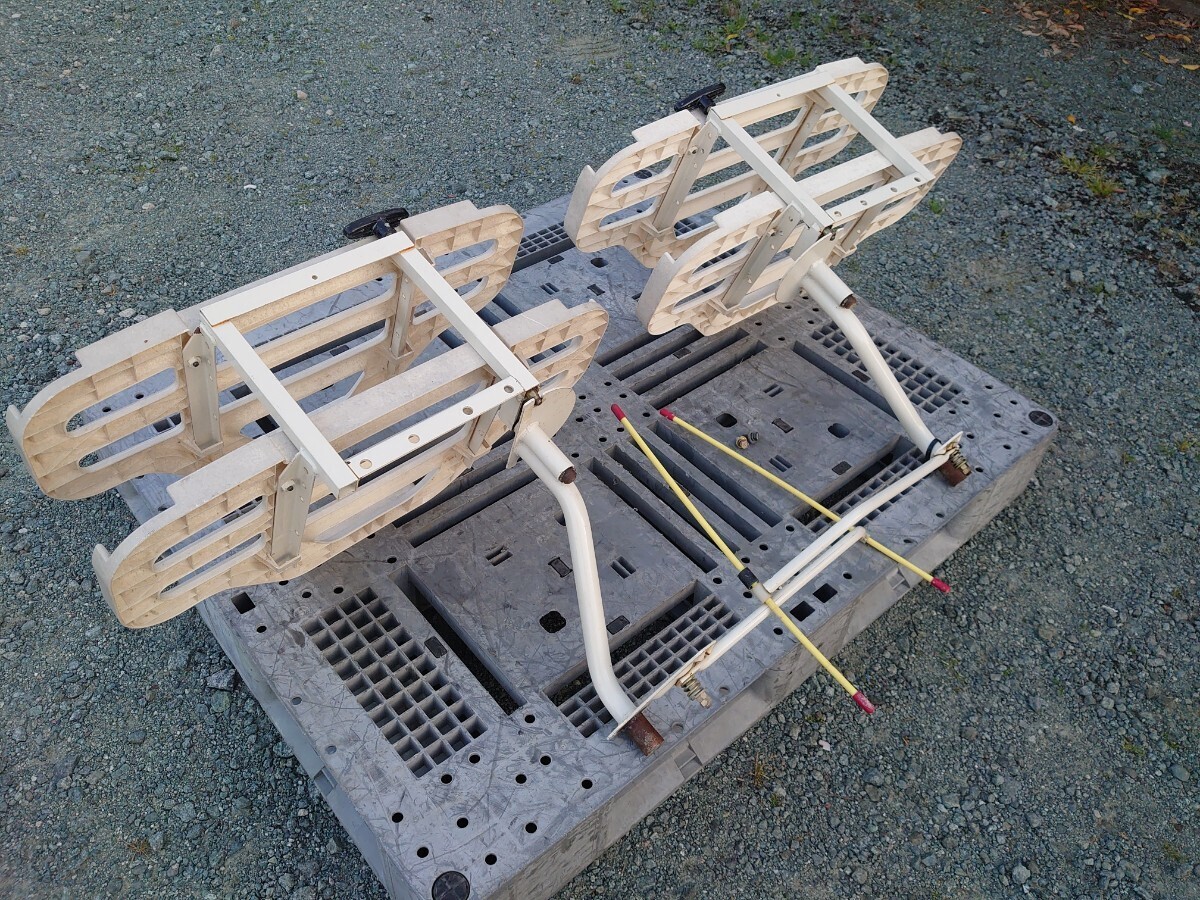 イセキ PQ4 さなえ 4条用 苗台 左右セット 苗置き台 苗乗せ台　フレーム マーカー付き 田植機 PQ パーツ 三重県から ISEKI_9