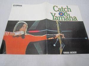 ●昭和レトロ●YAMAHA ARCHERY ヤマハアーチェリー CatchonYamaha カタログ YA62 YB66 YC