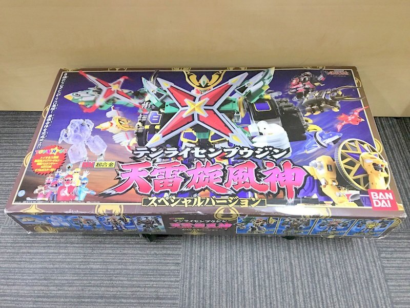BANDAI トイザらス限定 忍風戦隊ハリケンジャー DX超合金 天雷旋風神