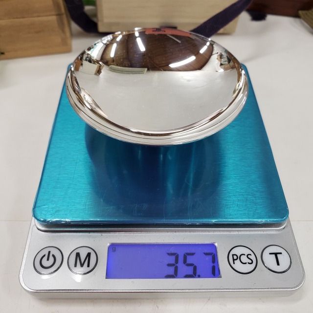u052601 銀盃 7点まとめて 重さ全て合わせて643.7g 純銀刻印あり□酒