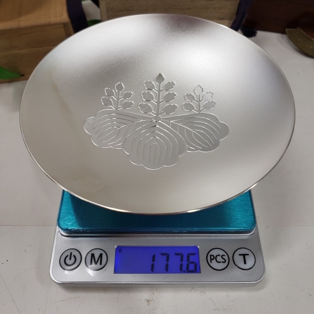 u052601 銀盃 7点まとめて 重さ全て合わせて643.7g 純銀刻印あり□酒
