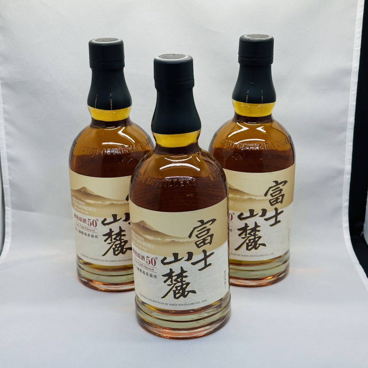 3本セット 富士山麓 樽熟原酒 50度 ウィスキー_1