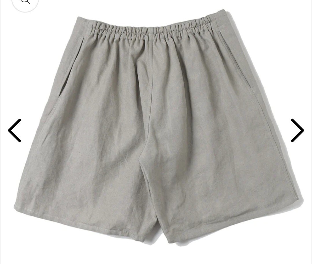 NEAT × HEUGN Top-Dyeing Linen Canvas Swim Shorts 《ニート