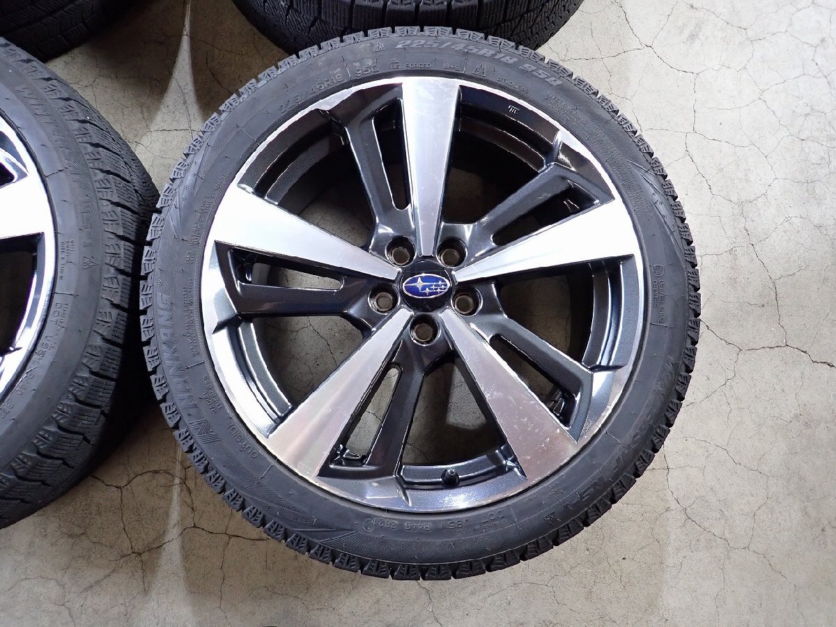 YS9829【送料無料225/45R18】スバル純正 インプレッサ純正 レガシィB4