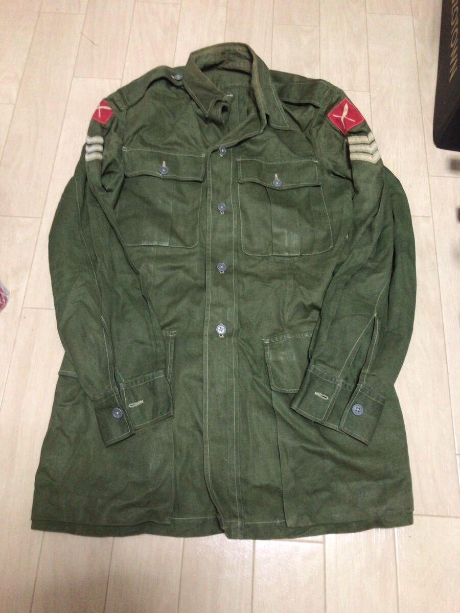 イギリス軍　実物　グルカ　軍曹　ブッシュジャケット　_1
