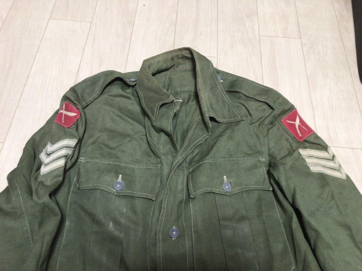 イギリス軍　実物　グルカ　軍曹　ブッシュジャケット　_3