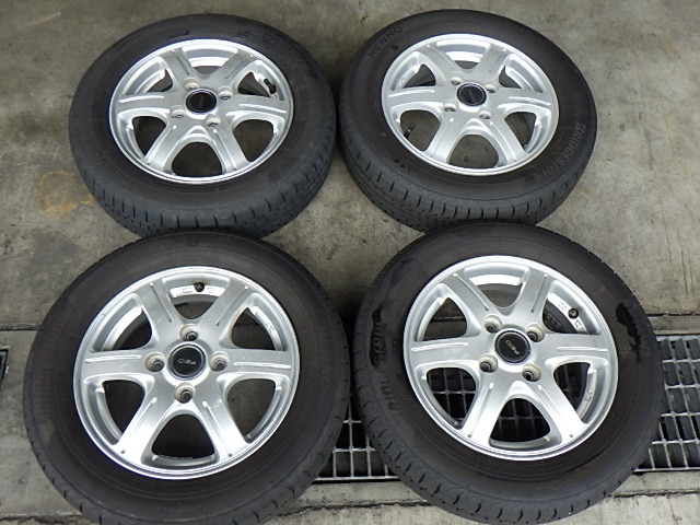 お買い得，高品質 237-18 FEID アルミホイール＆ラジアルタイヤ 155/65R13 2022-23年 4本セット 個人宅発送不可商品(ラジアルタイヤ)｜売買されたオークション情報、yahooの商品情報をアーカイブ公開 - オークファン 4穴