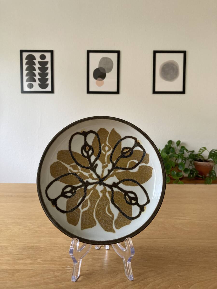 □ロイヤルコペンハーゲン□BACA バッカ　丸皿　20cm エレンマルマー□北欧ヴィンテージ　no10076_10