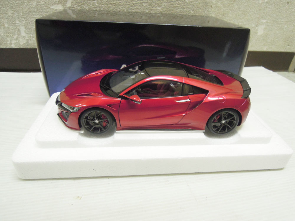 Honda NSX NC1 échelle 1:18 – AUTOart 73233 – Pearl Red, Modèle Occasion
