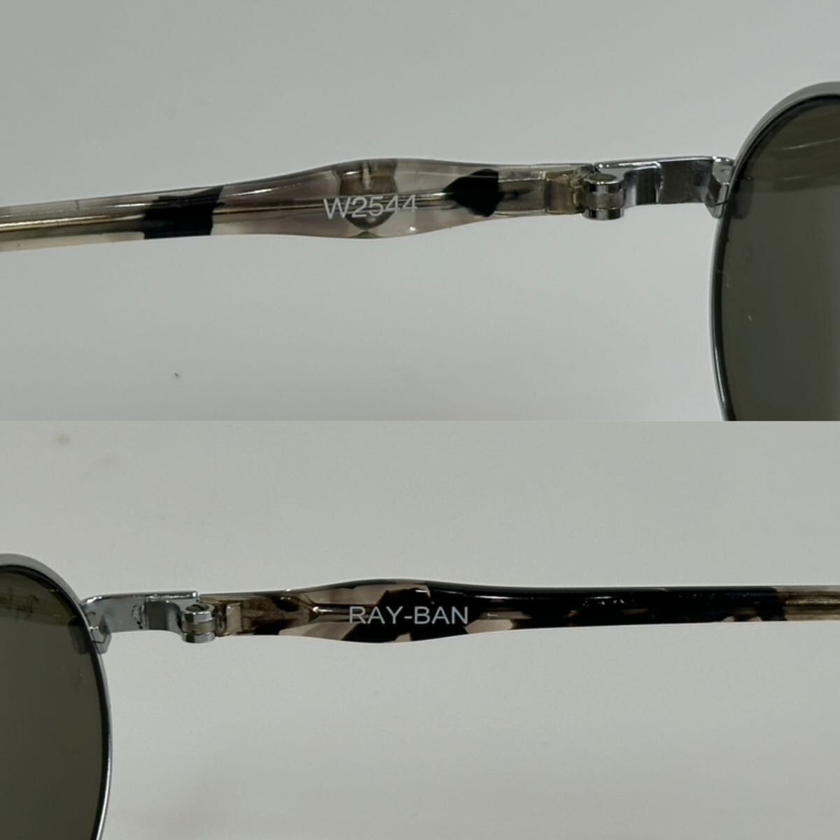 美品!!90s B&L Ray-Ban W2544 リチュアルズ オーバル サングラス