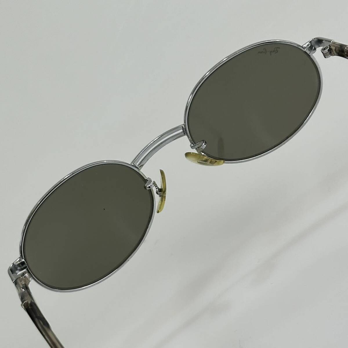 美品!!90s B&L Ray-Ban W2544 リチュアルズ オーバル サングラス